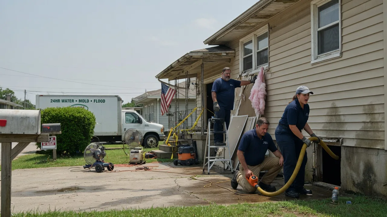 Water Damage Repair in Porum, OK near me
